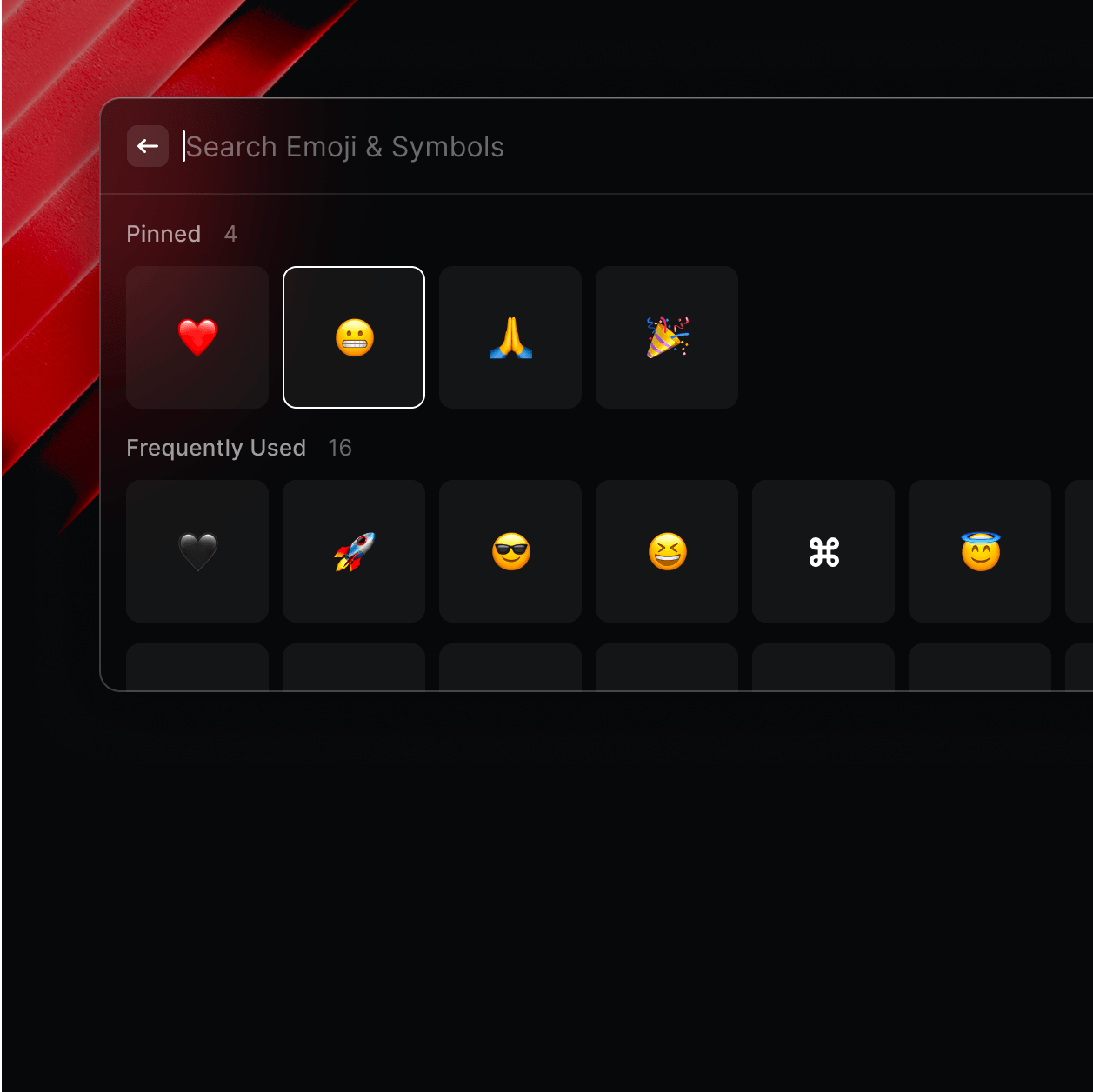 Search Emojis and Symbols