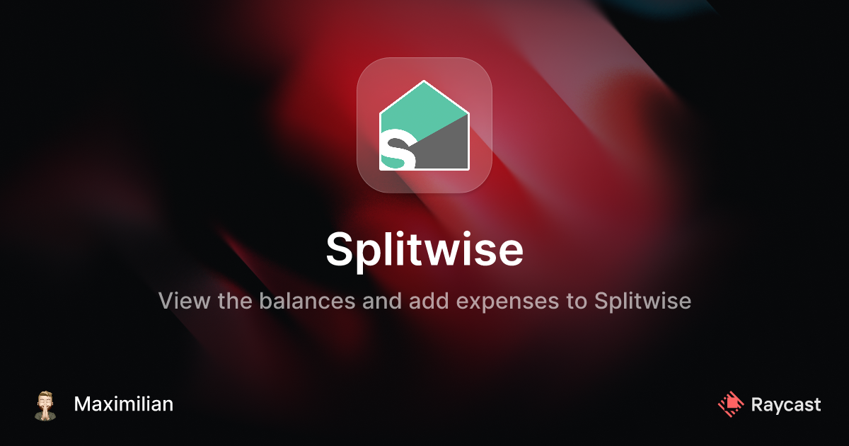 Splitwise  Add A Feature