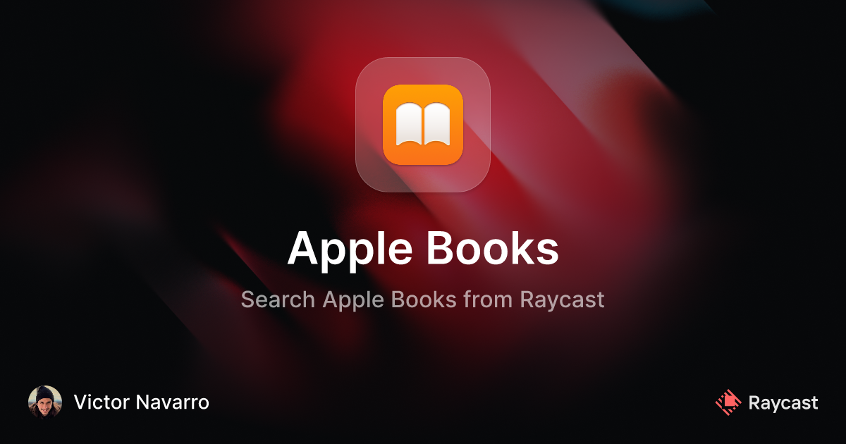 raycast-store-apple-books